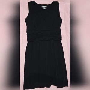 Studio Black Strapless Ruched-Waist Dress